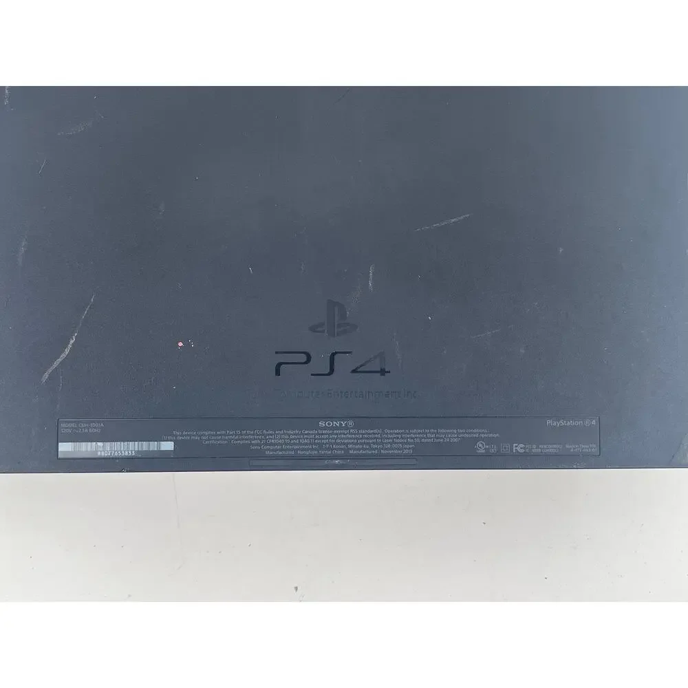 Sony PlayStation 4 PS4 500GB Black Console Gaming System CUH-1001A